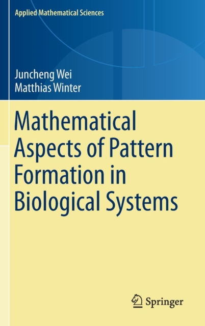 Mathematical Aspects of Pattern Formation in Biological Systems, Hardback Book