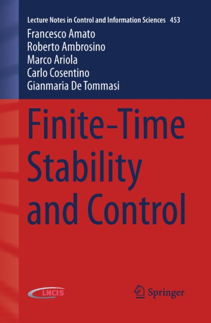 Finite-Time Stability and Control, Paperback / softback Book