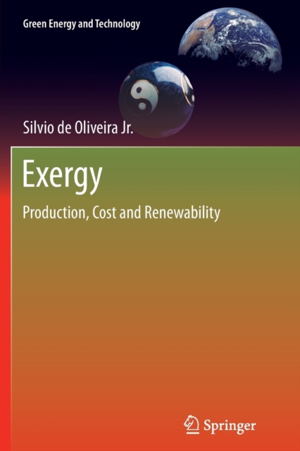 Exergy : Production, Cost and Renewability, Paperback / softback Book