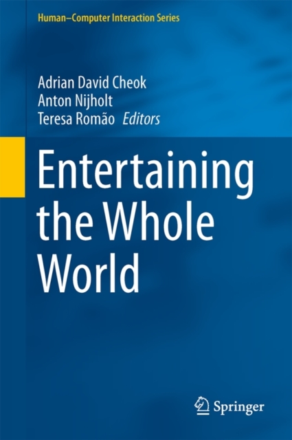 Entertaining the Whole World, Hardback Book