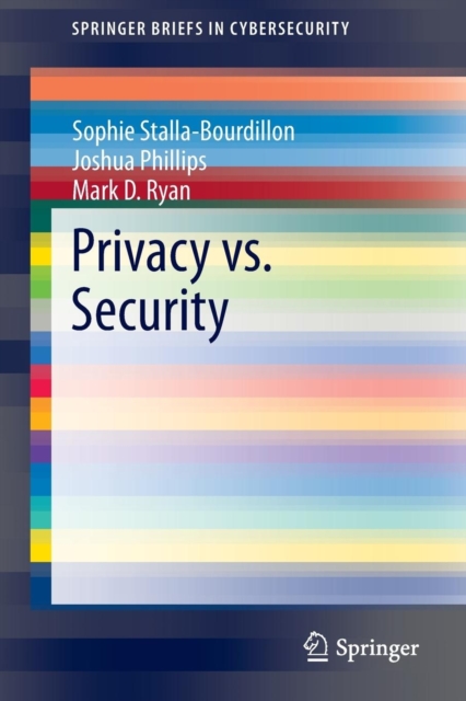Privacy vs. Security, Paperback / softback Book