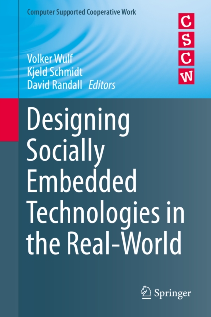 Designing Socially Embedded Technologies in the Real-World, PDF eBook