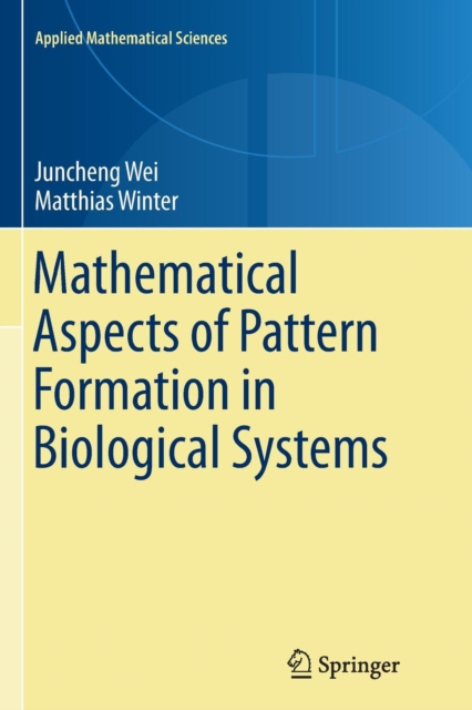 Mathematical Aspects of Pattern Formation in Biological Systems, Paperback / softback Book
