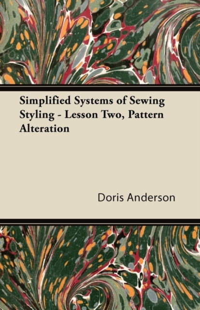 Simplified Systems of Sewing Styling - Lesson Two, Pattern Alteration, EPUB eBook