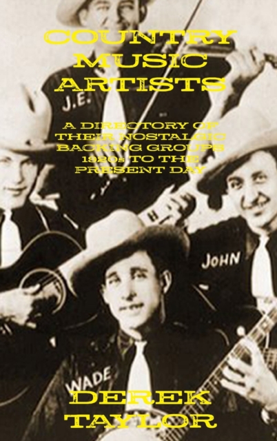 Country Music Artists, Hardback Book