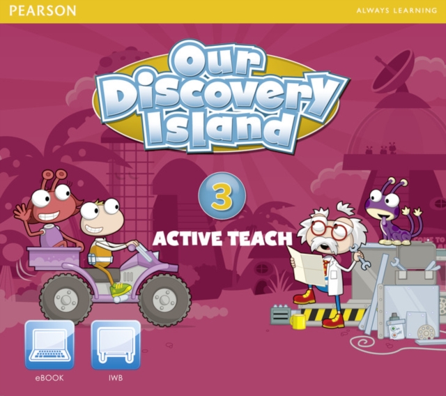 Our Discovery Island American Edition Active Teach 3, CD-ROM Book