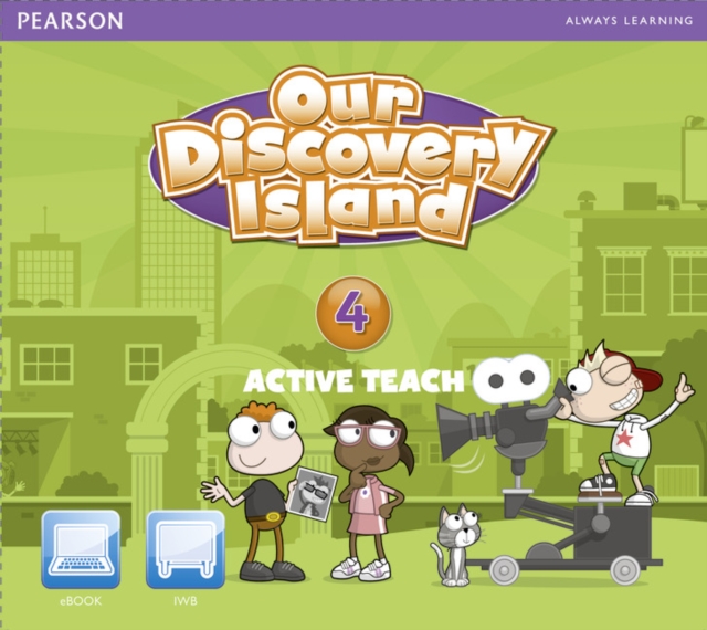 Our Discovery Island American Edition Active Teach 4, CD-ROM Book