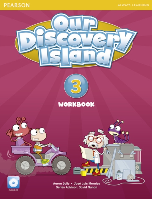 Our Discovery Island American Edition Workbook with Audio CD 3 Pack, Multiple-component retail product Book
