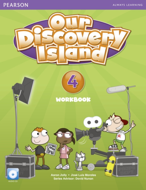 Our Discovery Island American Edition Workbook with Audio CD 4 Pack, Multiple-component retail product Book