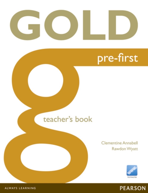 Gold Pre-First Teacher's Book, Paperback / softback Book