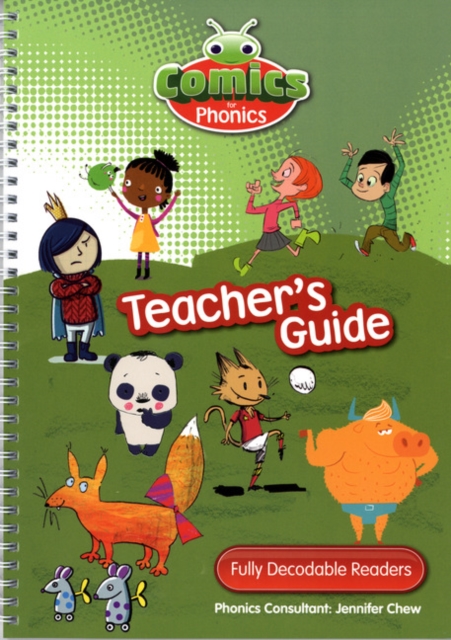 Comics for Phonics Teaching Guide, Spiral bound Book
