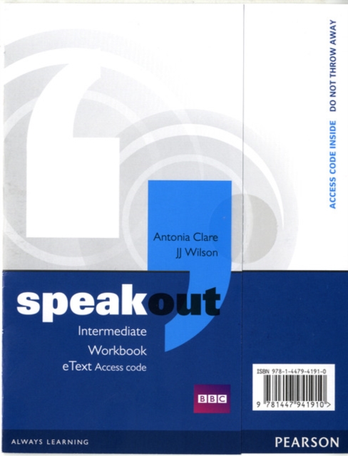 Speakout Intermediate Workbook eText Access Card, Digital product license key Book
