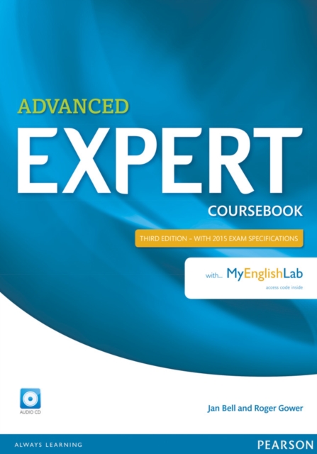 Expert Advanced 3rd Edition Coursebook with Audio CD and MyEnglishLab Pack, Multiple-component retail product Book