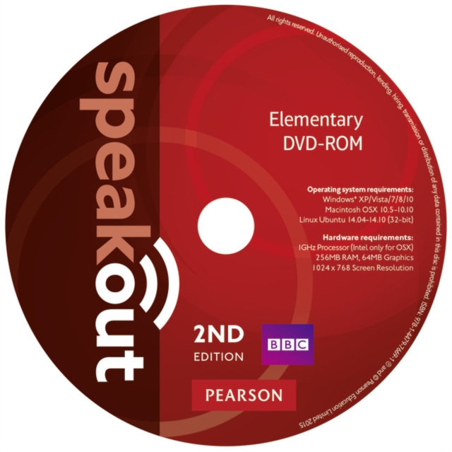 Speakout Elementary 2nd Edition DVD-ROM for Pack, DVD-ROM Book