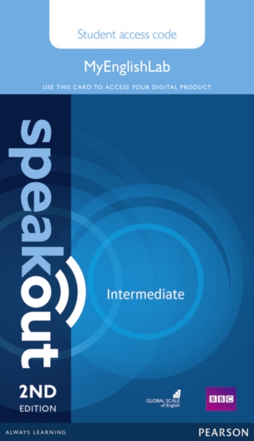 Speakout Intermediate 2nd Edition MyEnglishLab Student Access Card (Standalone), Digital product license key Book