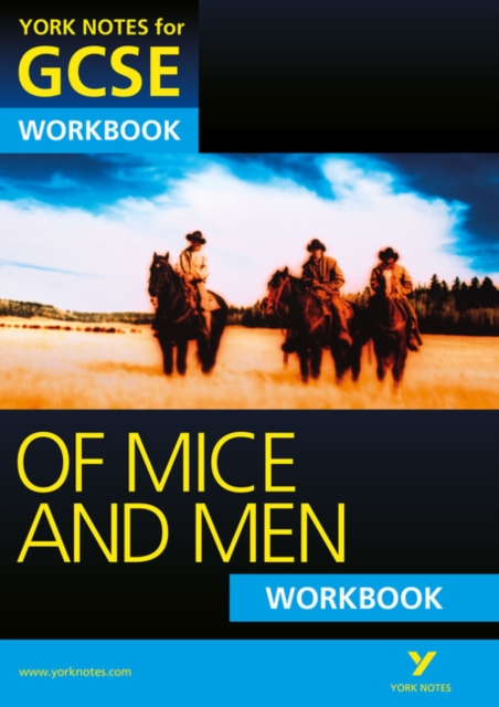 Of Mice and Men: York Notes for GCSE Workbook (Grades A*-G), Paperback / softback Book