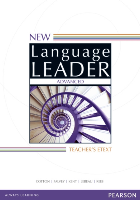 New Language Leader Advanced Teacher's eText DVD-ROM, DVD-ROM Book