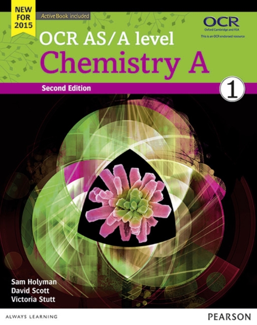 OCR AS/A level Chemistry A Student Book 1 + ActiveBook, Multiple-component retail product Book