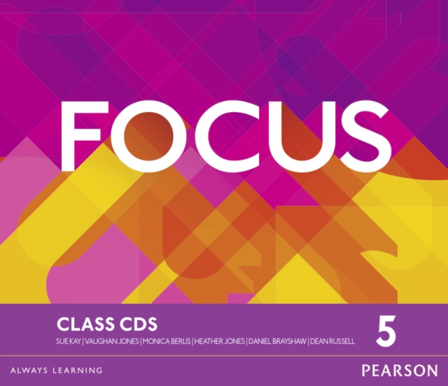 Focus BrE 5 Class CDs, Audio Book