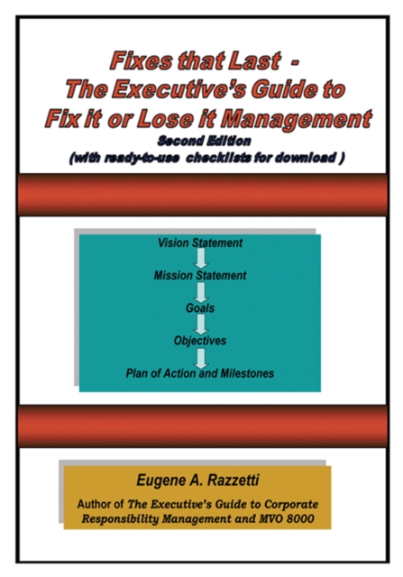 Fixes That Last - the Executive's Guide to Fix It or Lose It Management, EPUB eBook