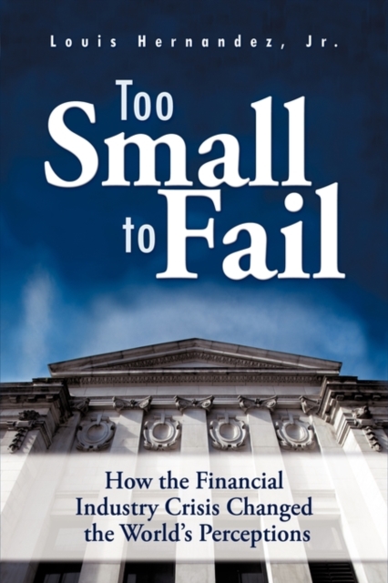 Too Small to Fail : How the Financial Industry Crisis Changed the World's Perceptions, Hardback Book