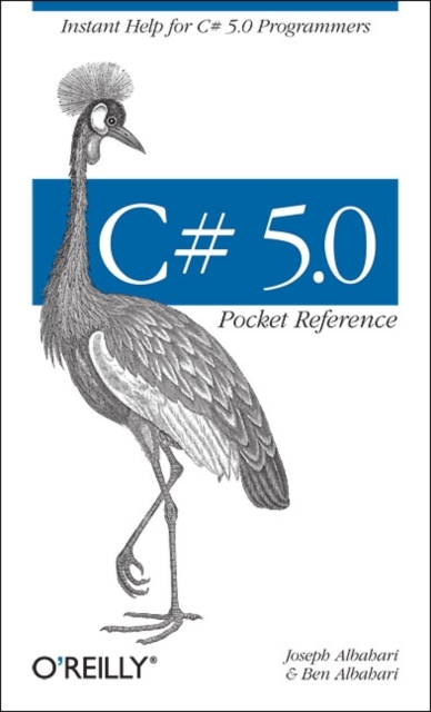 C# 5.0 Pocket Reference, Paperback / softback Book