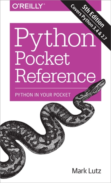 Python Pocket Reference, Paperback / softback Book