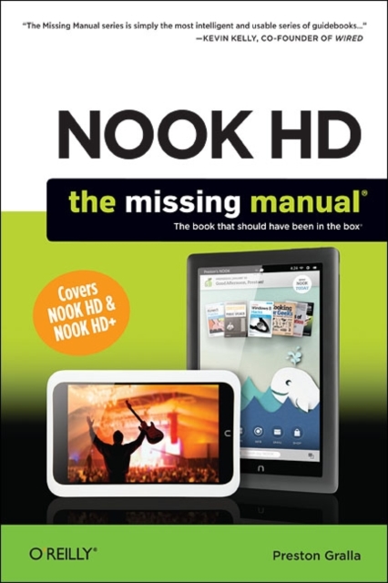 NOOK HD The Missing Manual, Paperback / softback Book