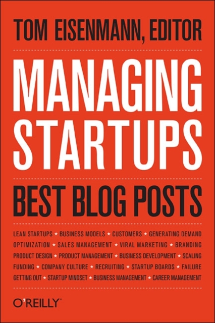 Managing Startups - Best Blog Posts, Paperback / softback Book