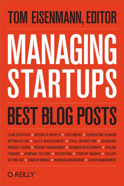 Managing Startups: Best Blog Posts, PDF eBook