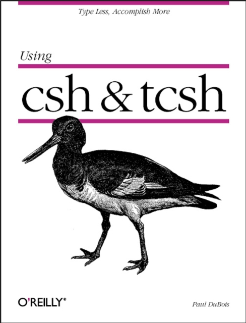 Using csh & tcsh : Type Less, Accomplish More, PDF eBook