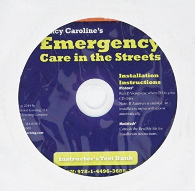 Nancy Caroline's Emergency Care In The Streets, Instructor's Testbank On CD-ROM, CD-Audio Book