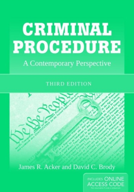 Criminal Procedure: A Contemporary Perspective, Paperback / softback Book
