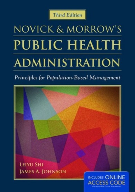 Novick  &  Morrow's Public Health Administration, Hardback Book