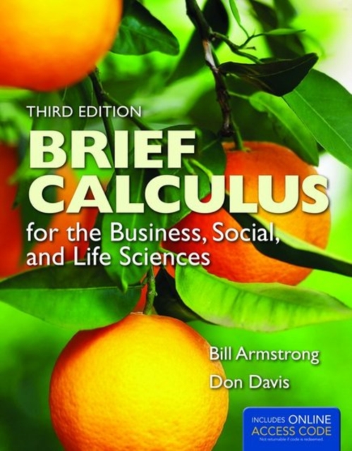 Brief Calculus For The Business, Social, And Life Sciences, Hardback Book