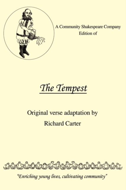 A Community Shakespeare Company Edition of the Tempest, Paperback / softback Book