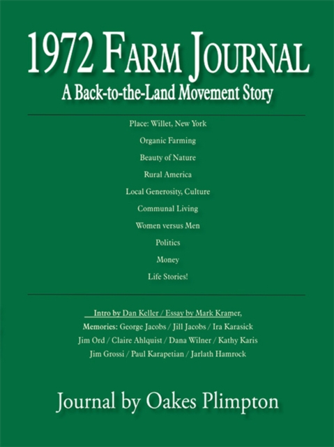 1972 Farm Journal : A Back-To-The-Land Movement Story, EPUB eBook