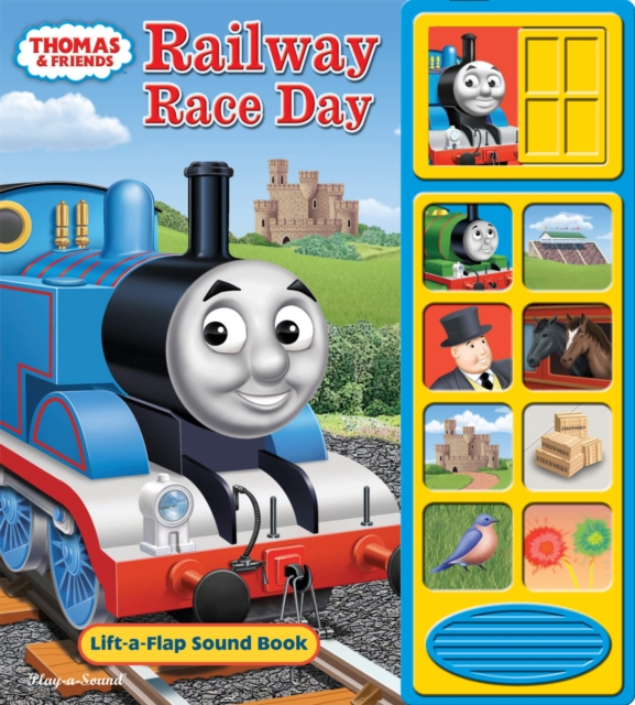 Thomas & Friends: Railway Race Day Lift-a-Flap Sound Book, Board book Book