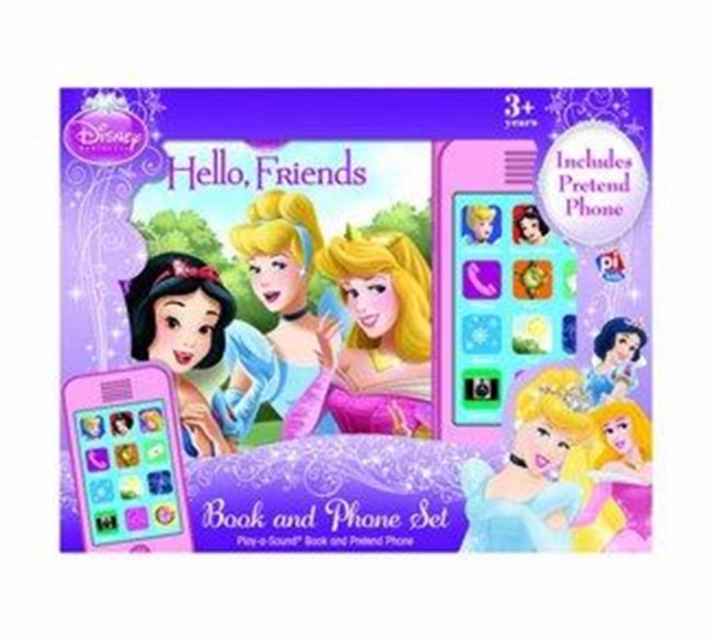 Disney Princess - Hello, Friends, Book Book