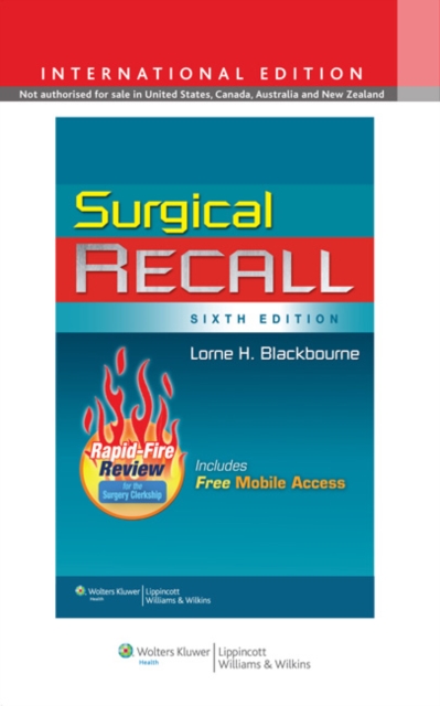 Surgical Recall, Paperback Book