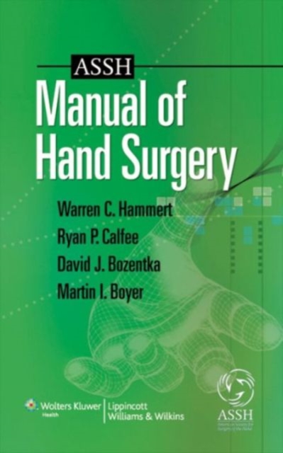 ASSH Manual of Hand Surgery, EPUB eBook