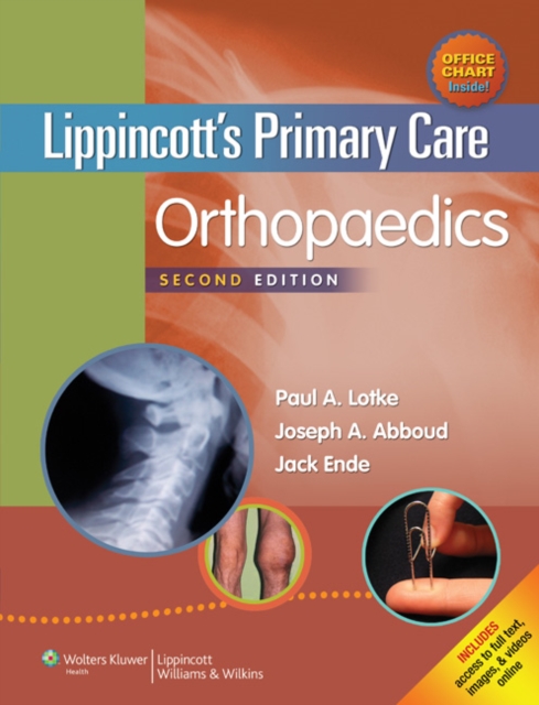 Lippincott's Primary Care Orthopaedics, Hardback Book