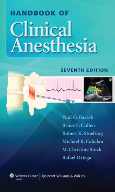 Handbook of Clinical Anesthesia, Paperback / softback Book