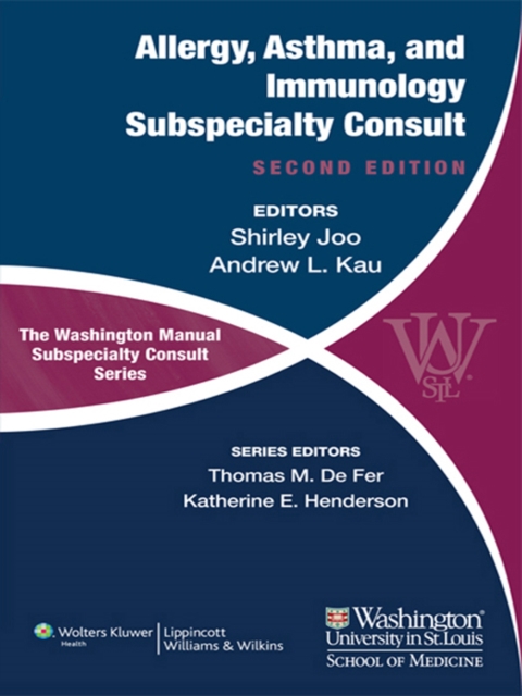 The Washington Manual of Allergy, Asthma, and Immunology Subspecialty Consult, EPUB eBook
