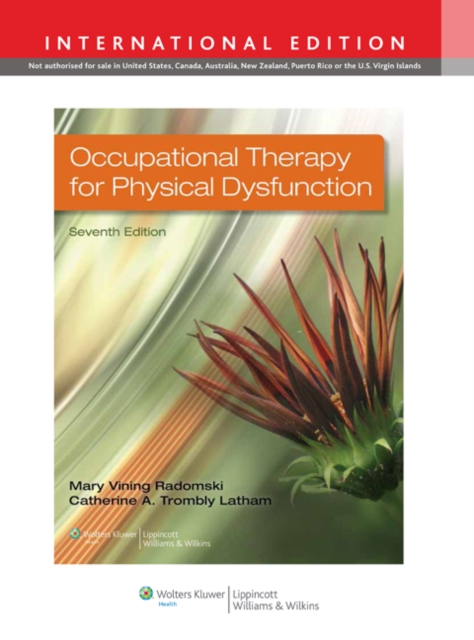 Occupational Therapy for Physical Dysfunction, Hardback Book
