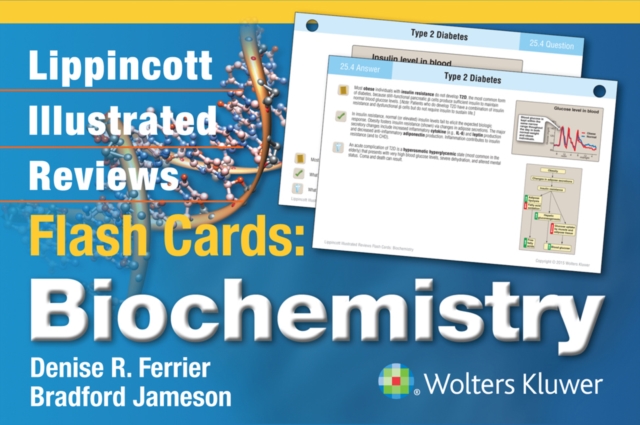Lippincott Illustrated Reviews Flash Cards: Biochemistry, Cards Book
