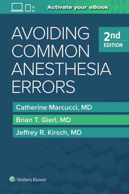 Avoiding Common Anesthesia Errors, Paperback / softback Book