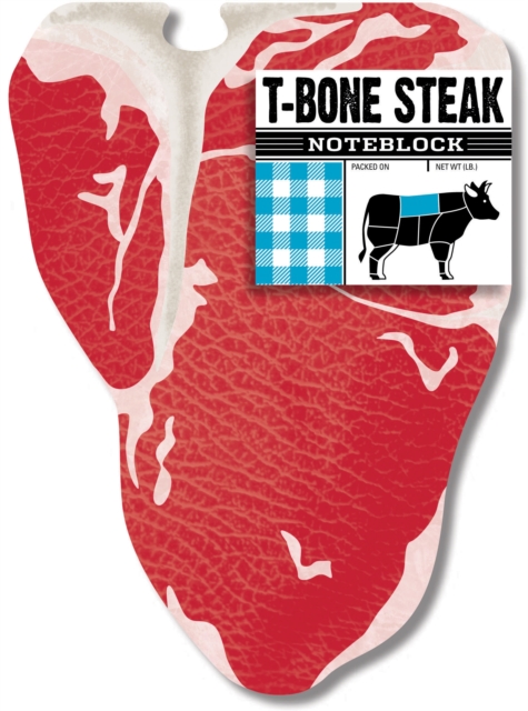 T-Bone Steak Noteblock, Notebook / blank book Book