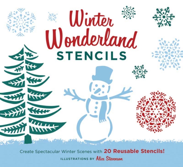 Winter Wonderland Stencils, Other printed item Book