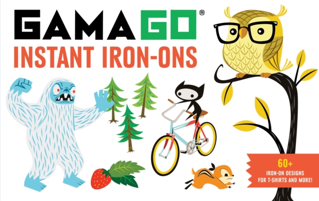 GAMAGO Instant Iron-Ons, Kit Book